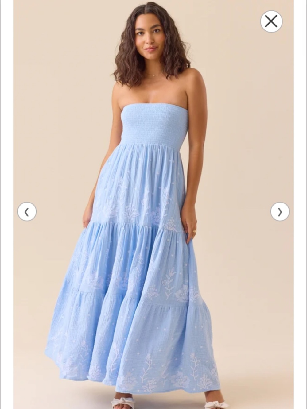 Altard State Melanie Strapless Maxi Dress
